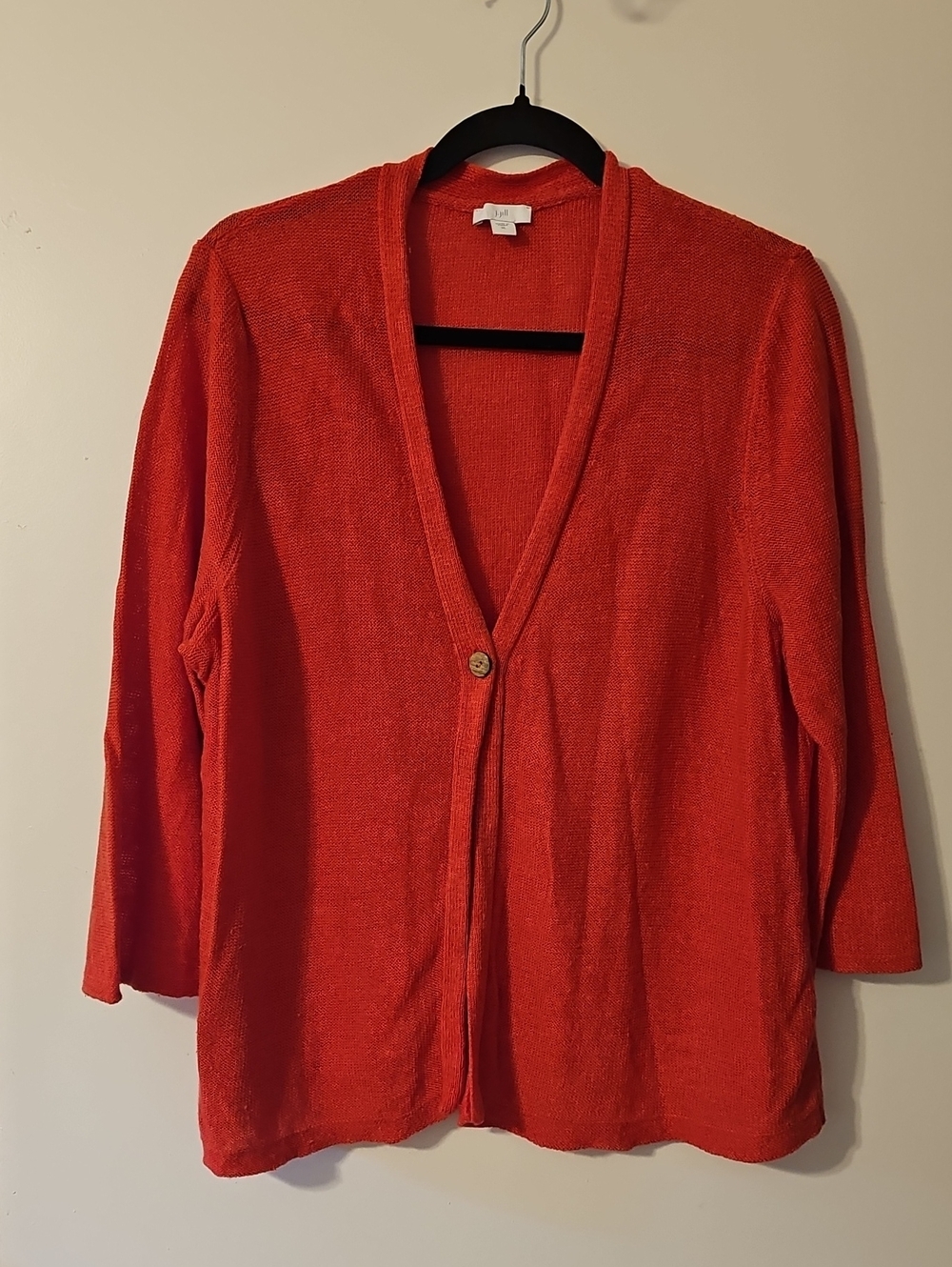 J. Jill V-Neck Women's Sweater Cardigan Size XL